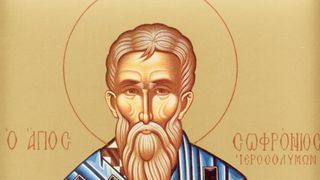 sfantul sofronie patriarhul ierusalimului