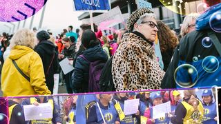 VIDEO - Un nou protest al angajaților din Sănătate. Ce își doresc acum, pentru a nu intra în grevă generală?