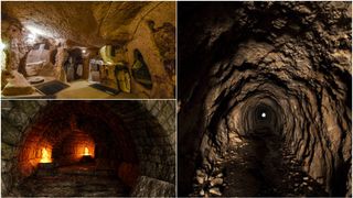 Orașul subteran, unul dintre misterele de la granița României. Format din sute de tuneluri, minunea de sub pământ ascunde o comoară