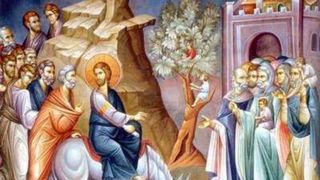 intrarea domnului in ierusalim de florii