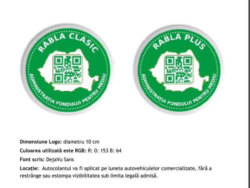 Șoferii, obligați să pună un autocolant pe mașină