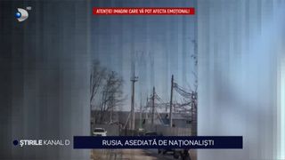 VIDEO-Rusia, atacată de naționaliști. Mai multe rafinării ale Moscovei și depozite de combustibil au suferit avarii importante