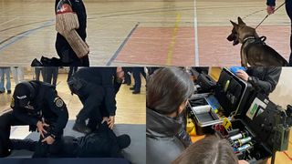 Polițiștii ilfoveni promovează profesia de om al legii în licee! Elevii au avut parte și de demonstrații ca la carte