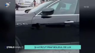 VIDEO- Și-a făcut praf bolidul de lux, în aceeași zi în care l-a cumpărat. O anchetă a fost pornită în acest caz