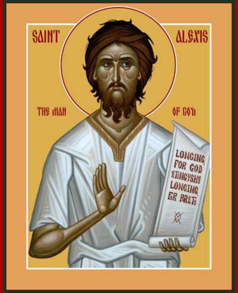 sfantul alexie omul lui dumnezeu