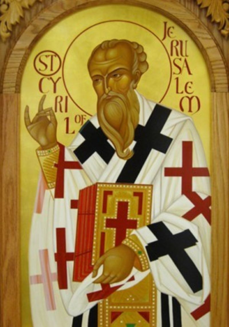 sfantul chiril al ierusalimului