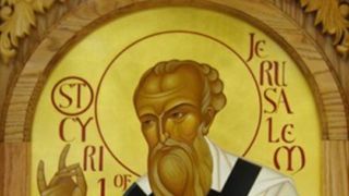 sfantul chiril al ierusalimului
