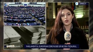 VIDEO-Vot istoric pentru Rom&acirc;nia! Parlamentul European cere Rusiei să ne dea Tezaurul