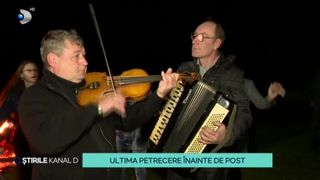 VIDEO - Ultima petrecere înainte de post. „Strigarea peste sat”, tradiție de seamă în Oltenia