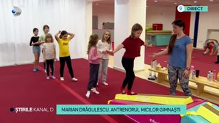 VIDEO - Marian Drăgulescu, antrenorul micilor gimnaști. Cum decurge o zi de pregătire?
