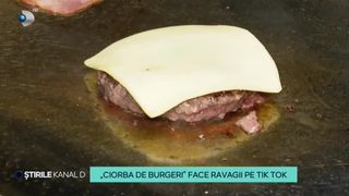 VIDEO - &bdquo;Ciorba de burgeri&rdquo; face ravagii pe TikTok. Rețeta se găsește &icirc;n restaurantele noastre