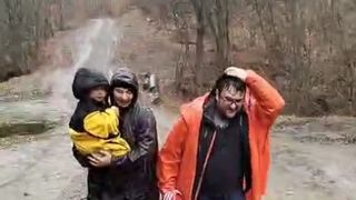 Primele imagini cu Radu Ayan, copilul de 2 ani găsit după 24 de ore de la dispariție