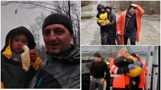 Primele imagini cu Radu Ayan, copilul de 2 ani găsit după 24 de ore de la dispariție