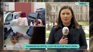 VIDEO-Manager de spital, luat pe sus de procurori. Care este bănuiala anchetatorilor