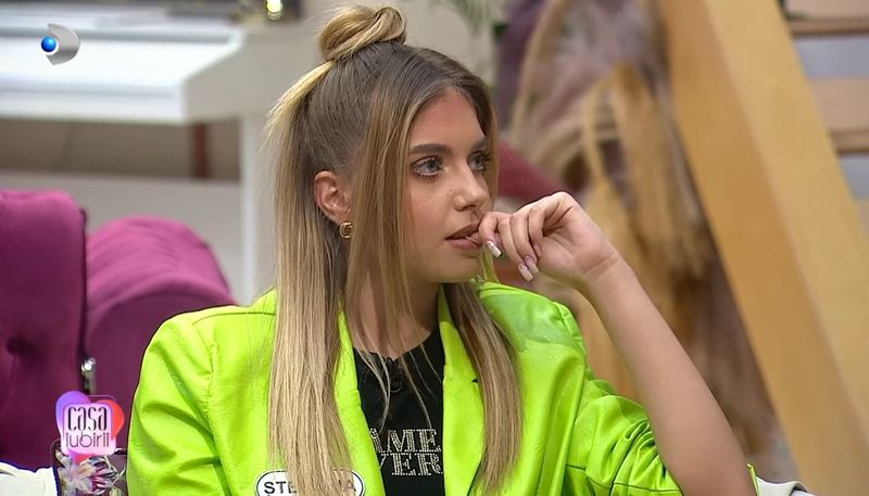 Ștefania refuză provocarea de a îmbrățișa alt băiat