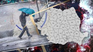Cod galben de vreme rea în toată țară! Meteorologii au emis mai multe avertizări