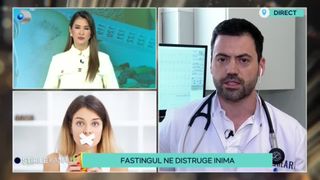 VIDEO-Fastingul, cel mai adoptat stil de alimentație, ne distruge inima. ,,Generăm un stres suplimentar pe organism''
