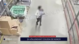 VIDEO-Caz șocant petrecut la locul de muncă! Gestul halucinant făcut de un bărbat, colegei sale