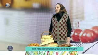 VIDEO-Bunica Gherghina, celebră în mediul online pentru rețetele ei. Cum a început, de fapt, această experiență