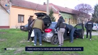VIDEO-Percheziții cu descarcerare și geamuri sparte. Traficanții de țigări, vizați de o acțiune fulger a polițiștilor și procurorilor