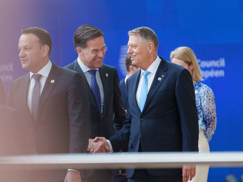 Klaus Iohannis a avut o întâlnire bilaterală cu premierul olandez Mark Rutte