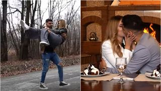 "Vrei să fii a mea iubită?". Iubirea plutește &icirc;n aer &icirc;n "Casa Iubirii"! Cosmin și Ștefania au petrecut 2 zile de vis, la munte