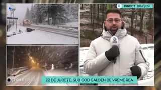 VIDEO-Vreme neobișnuit de rece pentru finalul lunii martie. 22 de județe, sub cod galben de vreme rea