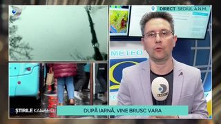 VIDEO-După iarnă, vine brusc vara. Unde și când va fi cel mai cald, potrivit meteorologului ANM