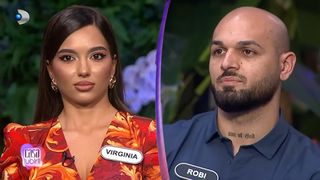 Virginia, la un pas de eliminare &icirc;n "Casa Iubirii", primește o lovitură din partea lui Robi. "Sentimentele mele nu sunt așa de intense"