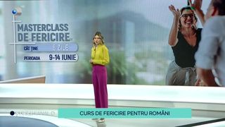 VIDEO-Curs de fericire pentru rom&acirc;nii care se simt nemulțumiți. Care este țara care &icirc;i &icirc;nvață și pe alții cum să fie mulțumiți cu viața lor