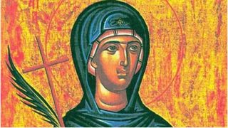 Sfanta Matrona din Salonic, moarte martirică