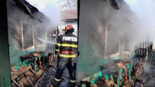Sfârșit tragic pentru un bărbat de 60 de ani. A murit carbonizat, în propria locuință, după ce totul s-a făcut scrum 