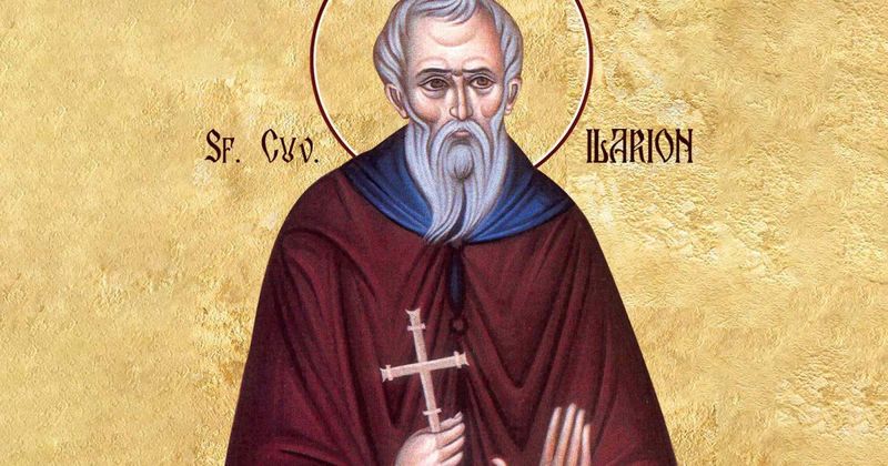 sfantul cuvios ilarion cel nou