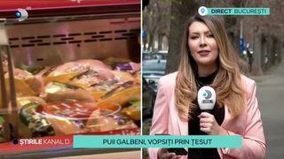 VIDEO-Puii galbeni, vopsiți prin țesut. Anunțul șocant făcut de președintele ANPC