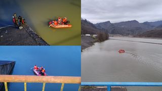 Persoană dispărută în râul Olt. Autoritățile realizează misiuni ample de căutare