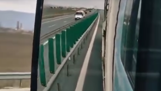 cu camioneta pe contrasens