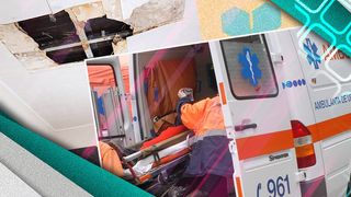 Incident teribil în București! Tavanul unui supermarket s-a prăbușit peste o femeie