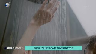 VIDEO-Dușul zilnic poate fi nesănătos. Cât de des e bine să facem duș? Răspunsul cercetătorilor