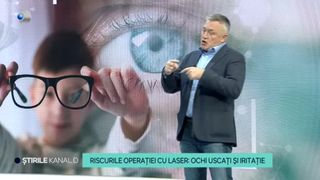 VIDEO-Riscurile operației cu laser: ochi uscați și iritație. Cine poate să apeleze la această procedură