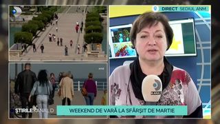 VIDEO-Weekend de vară la sfârșit de martie. Ce temperaturi se vor înregistra în următoarele zile