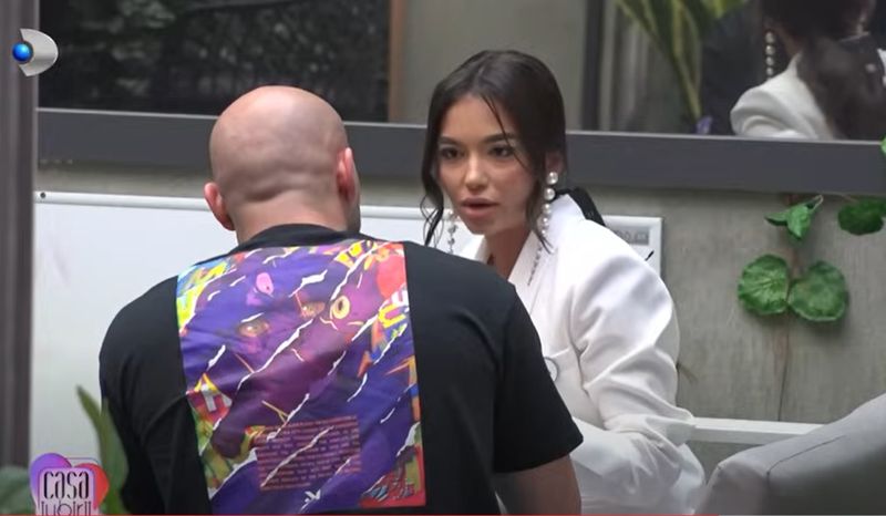 Virginia, discuție serioasă cu Robi în Casa Iubirii