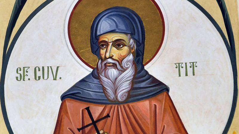 sfantul cuvios tit