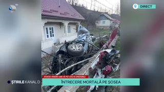 VIDEO-&Icirc;ntrecere pe șosea, cu mașinile. Doi frați, dar și prietenul lor și-au pierdut viața, după ce șoferii care conduceau cu viteză au pierdut controlul volanului