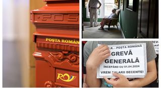 Cât câştigă un angajat la Poştei Române după 30 de ani de muncă: ”Masa noastră de Paşte va fi una şi mai săracă”
