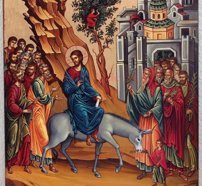 intrarea domnului in ierusalim 