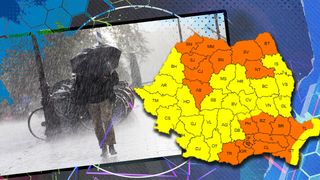 VIDEO - Vremea rea s-a întors! Meteorologii ANM au emis un cod portocaliu de vânt și un cod galben de vijelii în toată țara