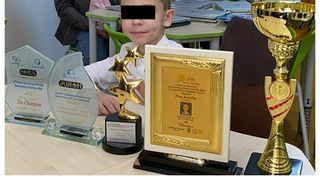 Iustin Petcu copil matematician