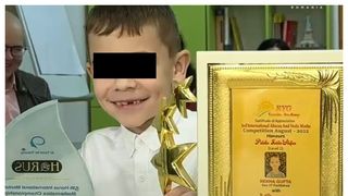 Iustin Petcu copil matematician