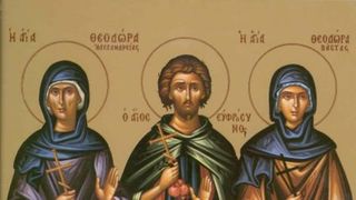 Sfinții Mucenici Agatopod, Teodul și Sf&acirc;nta Cuvioasă Teodora.