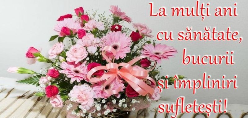felicitare cu la multi ani de florii